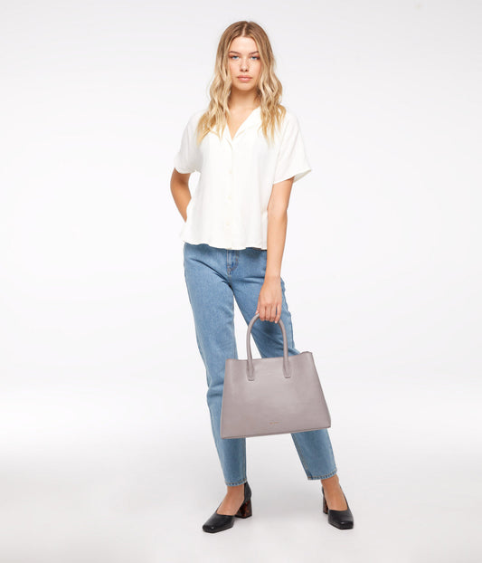 KRISTASM Small Vegan Satchel - Dwell